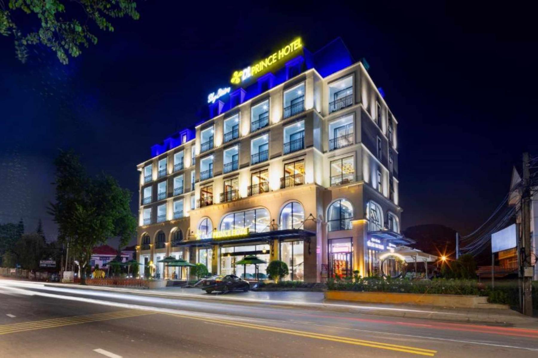 Thiế kế ngoại thất của Da Lat Prince Hotel 